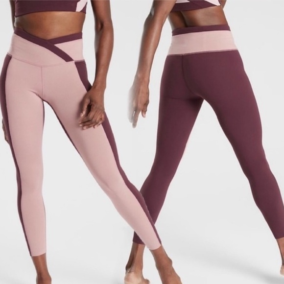 Athleta Chroma Crossover 7/8 Tight Legging - Picture 1 of 14